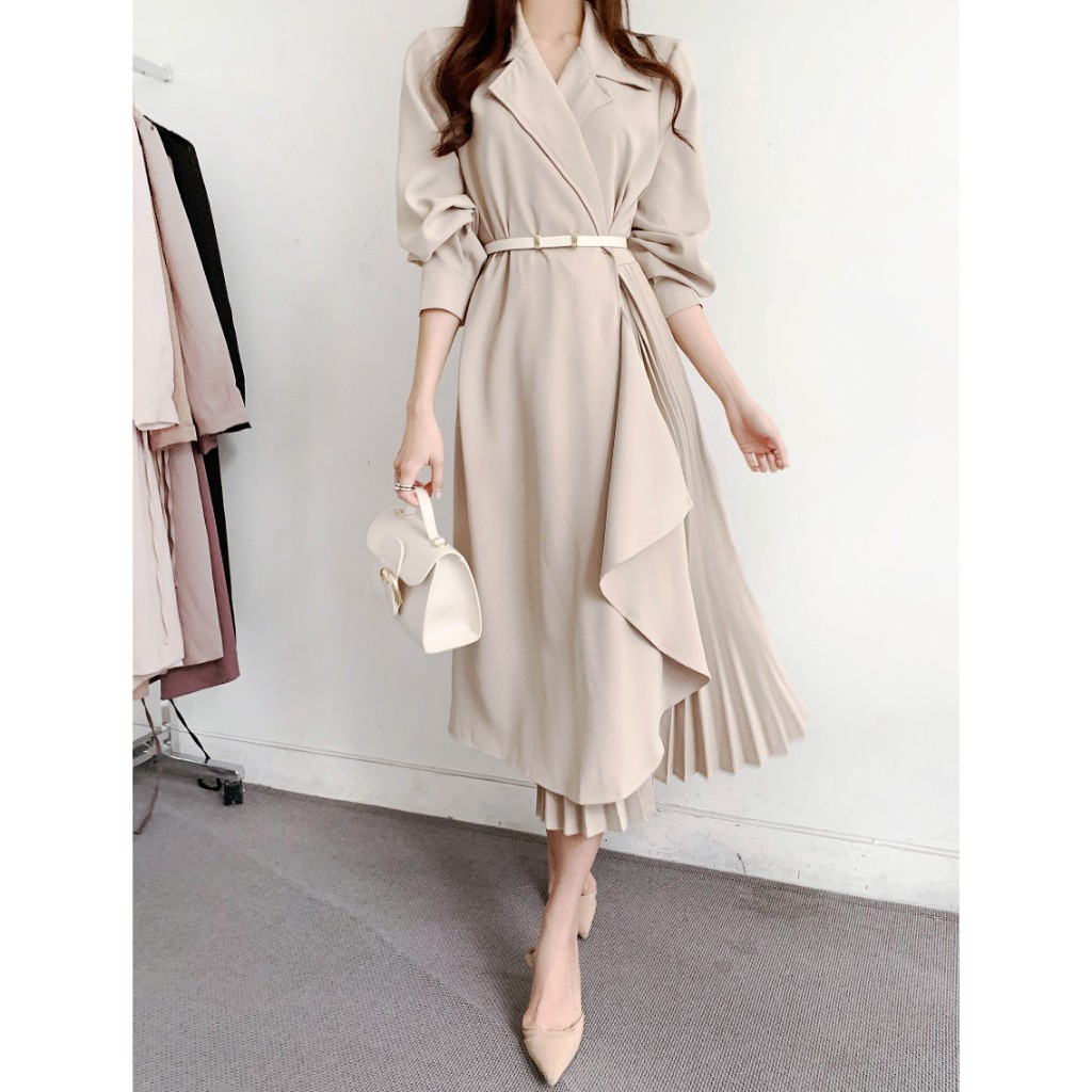 RCO FO | 5958 Under Pleated Dress | Defect | Ada noda | Obral | Dress casual | Dress import | Dress 