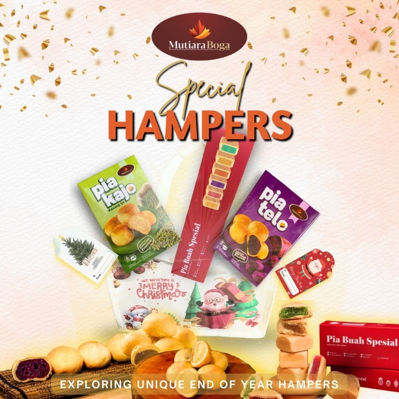 

Hamper isi Pia Khas Malang free kartu ucapan