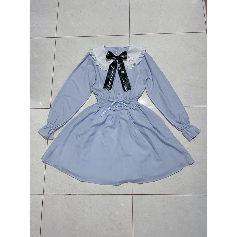 Cinnamoroll Baby Blue Dress Japanese Ryousangata Not Jirai Kei