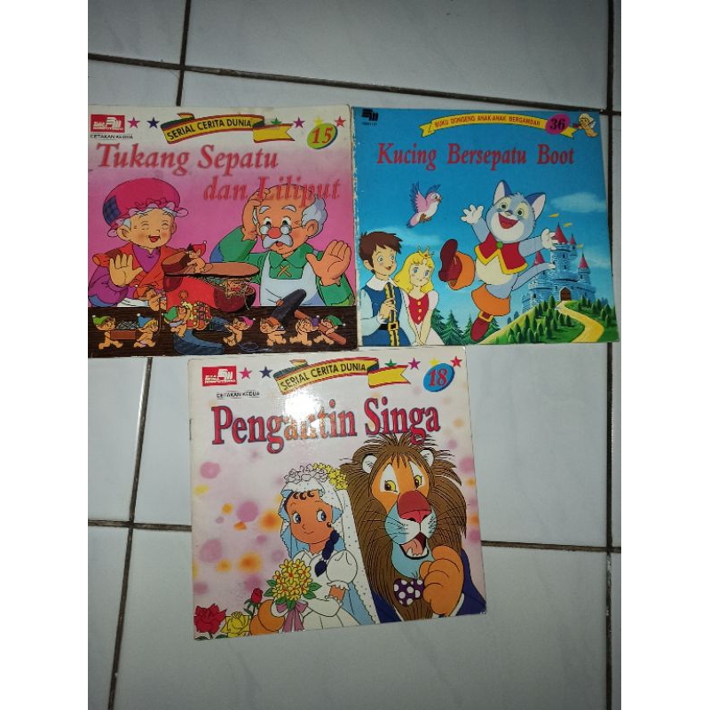 Buku Dongeng Anak-Anak Bergambar Elex Shogo Hirata (Free Ongkir)