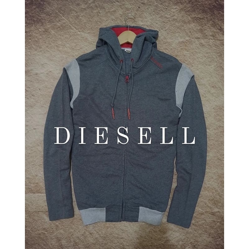 jaket hoodie ziper DIESEL keren recomend bekas/second/preloved
