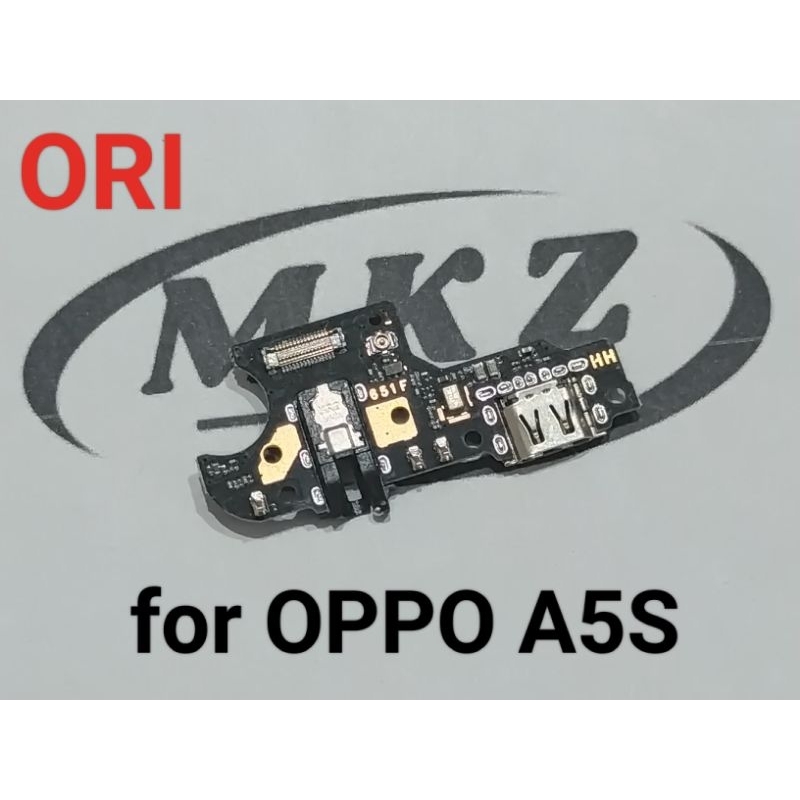 CONNECTOR CHARGER OPPO A5S ORI PAPAN KONEKTOR CAS PCB BOARD OPPO A5S ORI + IC