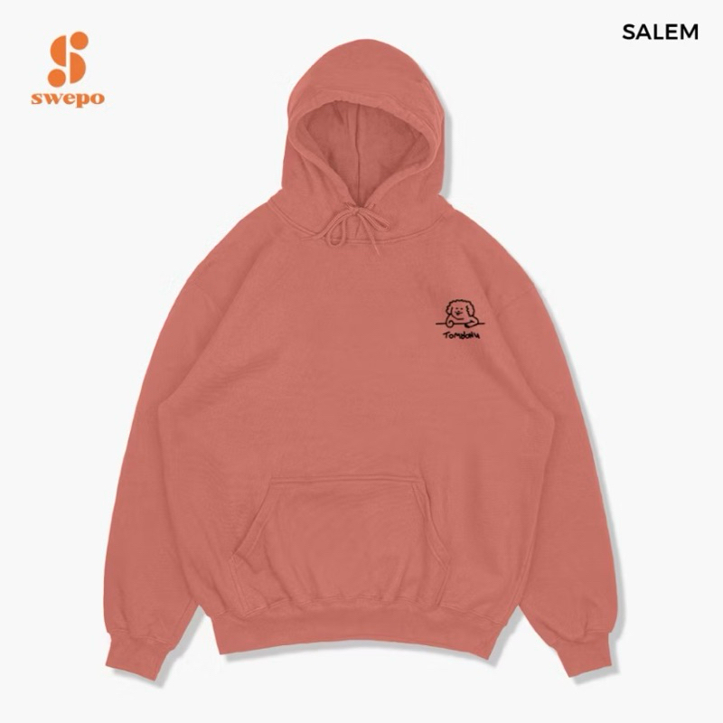 SWEPO Hoodie Jumper Dog preloved (Bordir) L (Pria & Wanita)