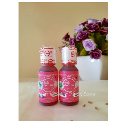 

CROSS Food Coloring Pewarna Makanan 20 ml ROSE PINK