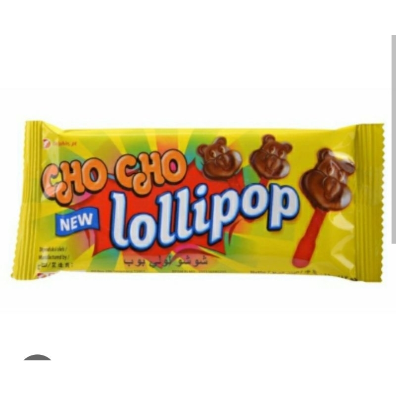 

CHO CHO LOLLIPOP 8/10gram box isi 24