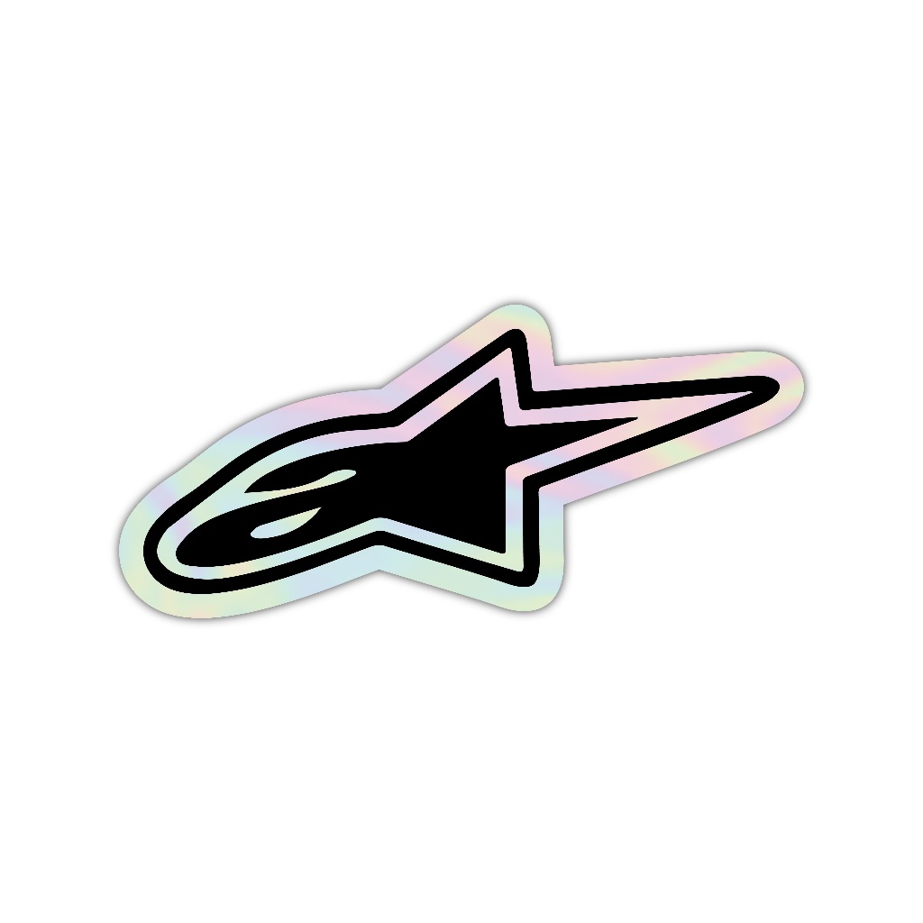 

Z273 sticker alpinestar aesthetic, stiker hologram satuan