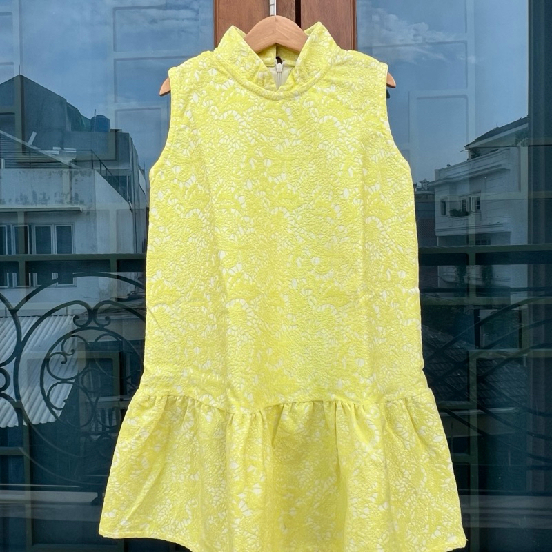 midi dress anak perempuan size 10 n size 12 model cheongsam