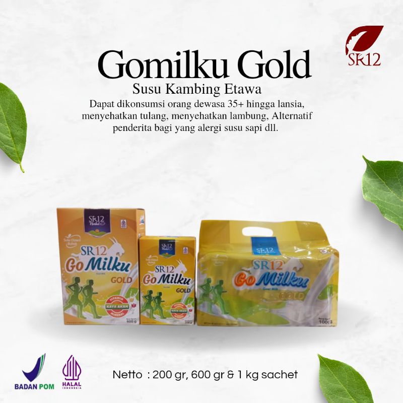 

Gomilku Gold SR12 - Susu Kesehatan Untuk Lanjut Usia - Meningkatkan Kesehatan Tulang