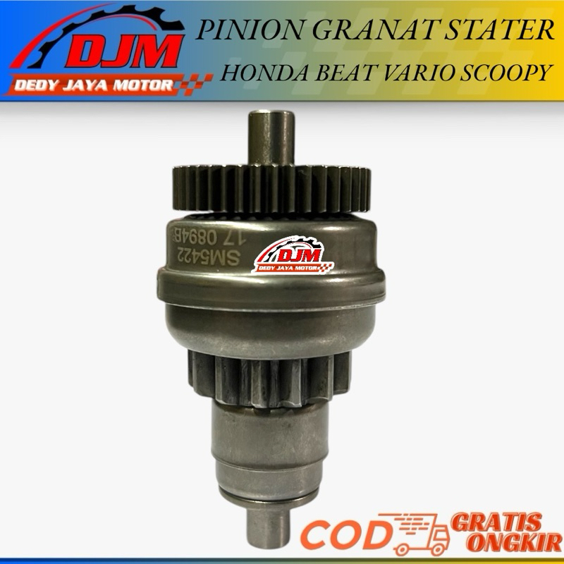 PINION STATER VARIO KARBU, BEAT KARBU,PNP NEX, NEX FI BARANG BERKUALITAS DAN D.JAMIN