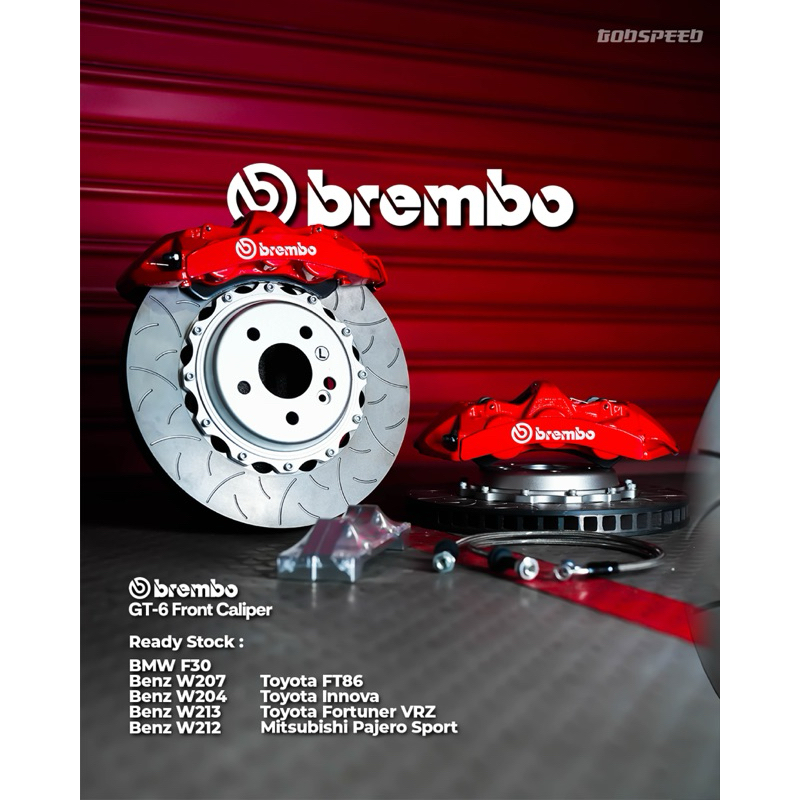 REM MOBIL BBK BREMBO GT6 PAJERO FORTUNER INNOVA BMW HONDA BENZ