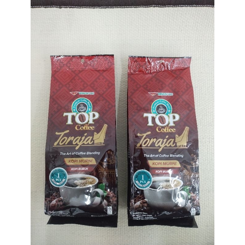 

TOP Coffe Toroja Bubuk Kopi Murni 158g