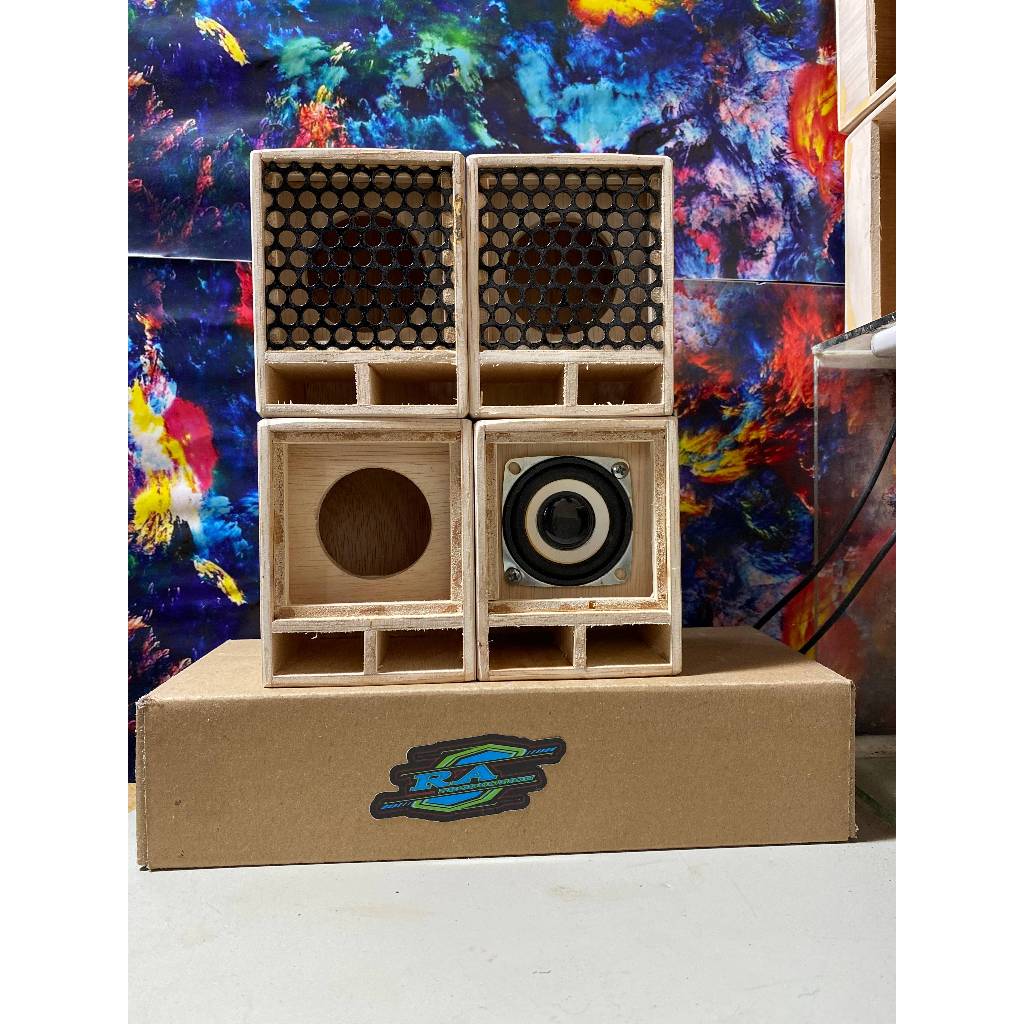 Miniatur Bok Miniscop 2 inc / miniatur box sound system / miniatur sound system