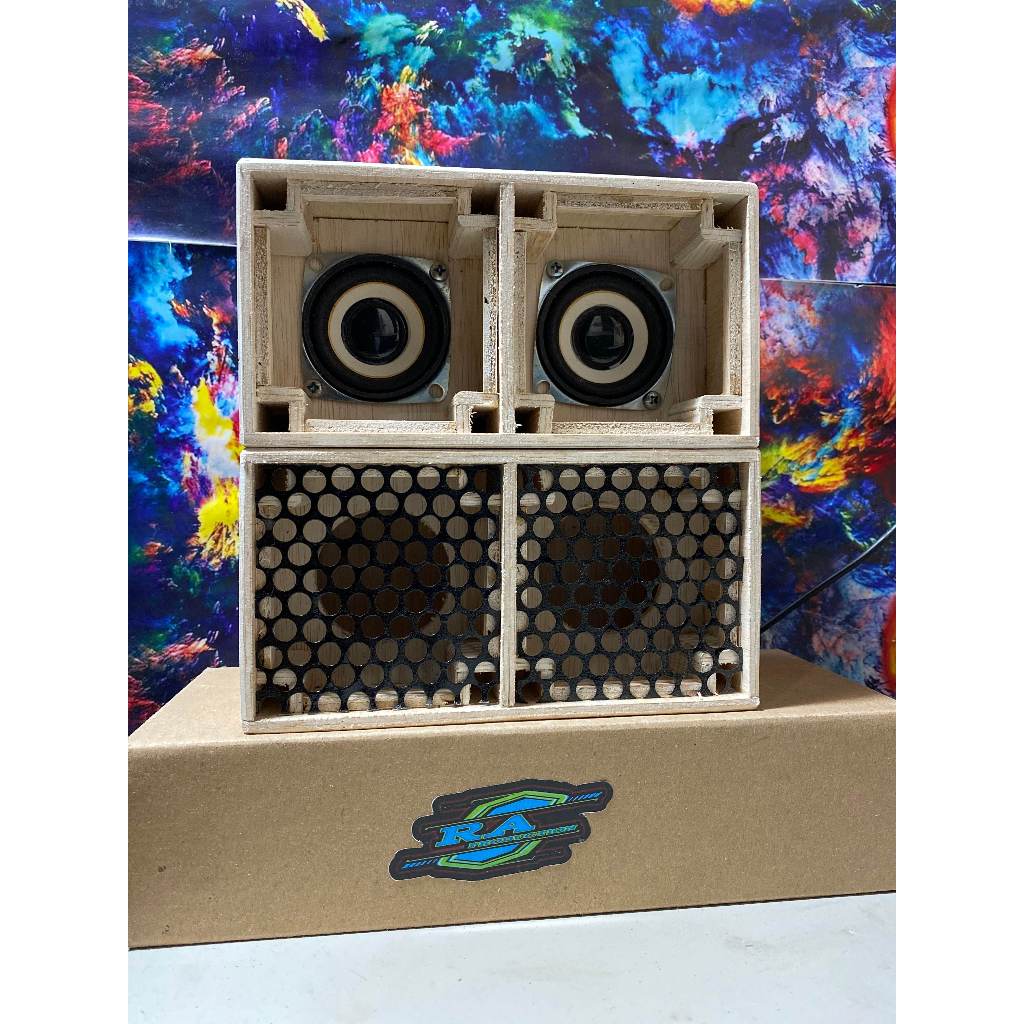 Bok planar 2 inc dobel / bok miniatur sound system/ miniatur sound system