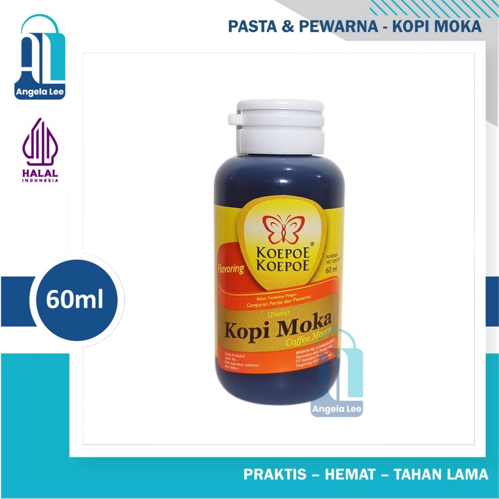 

Koepoe Koepoe Perisa Pewarna Pasta Kopi Moka Coffee Mocca Koepoe 60ml