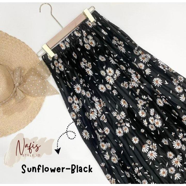 Hot Deals Rok Plisket Rok Plisket Motif Bunga Rok Plisket Motif Bunga Premium Rok Plisket Motif