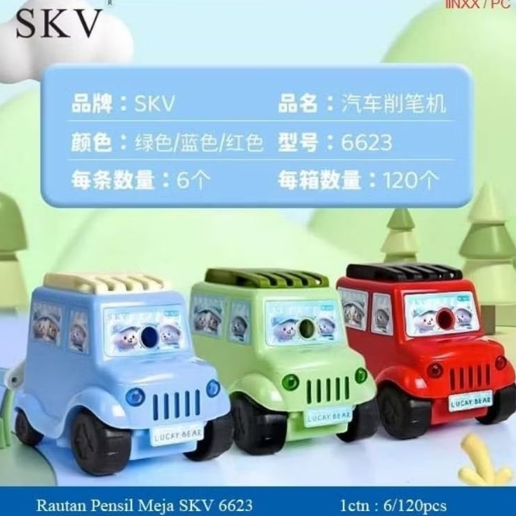 

Rautan Meja Mobil 6623/Rautan Pensil/Bagus