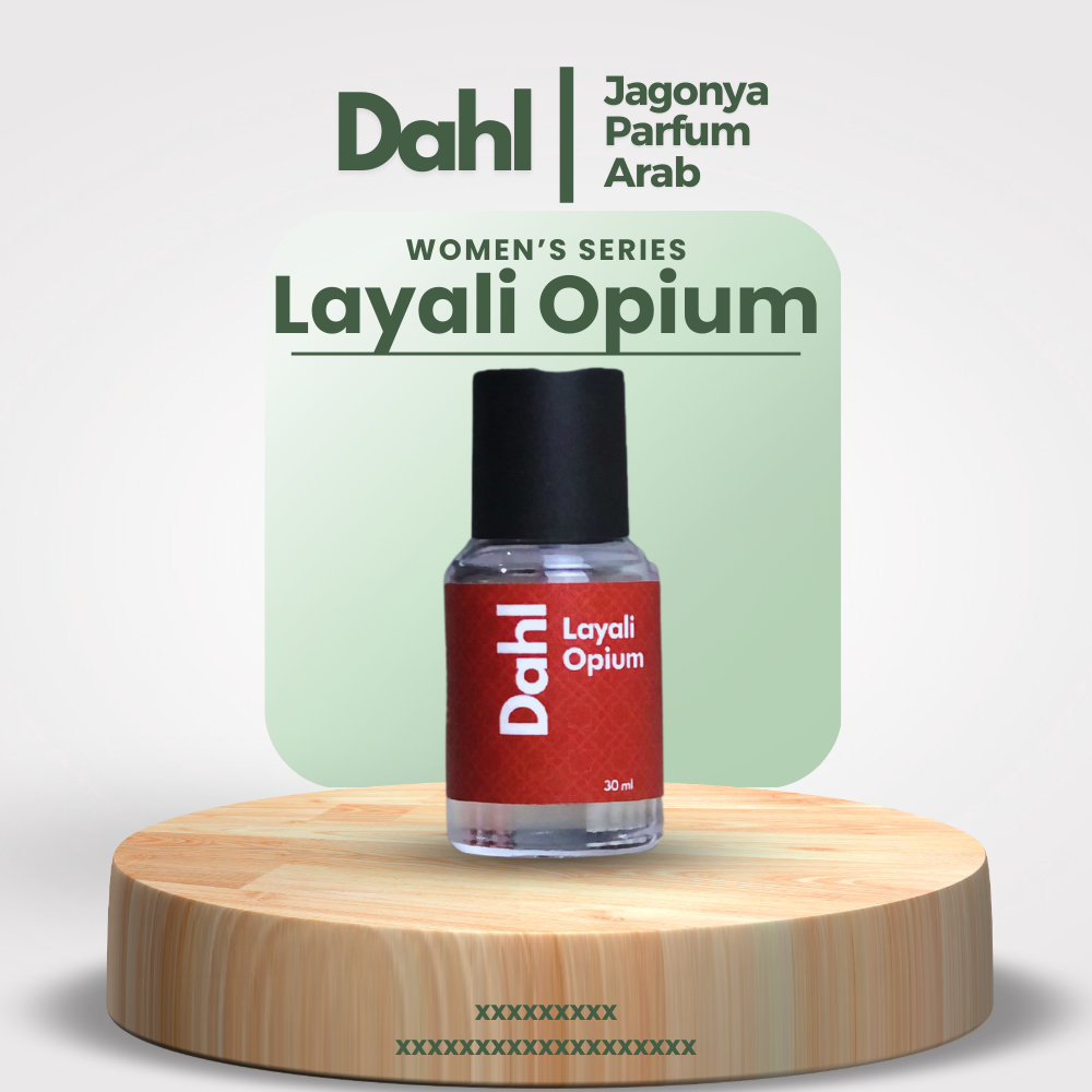 Dahl Parfum Arab Wanita Layali Opium - Cewek Oud Rose Mawar Black Opium Parfum Arab Original Parfum 