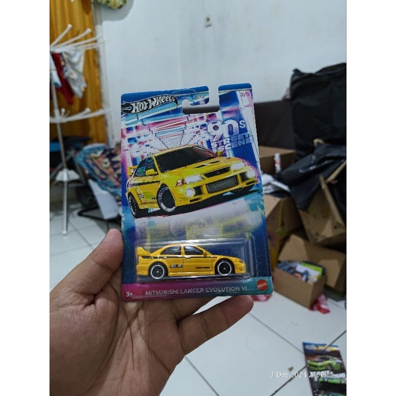 Hotwheels 90s Mitsubishi Lancer Evolution VI