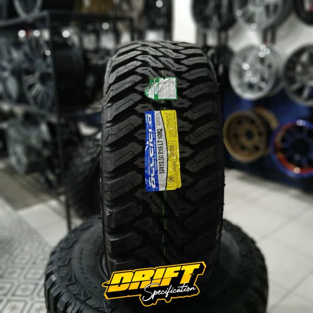 Accelera 33 X 12,5 R15 M/T - Ban Mobil Off - Road / Lumpur Ring 15