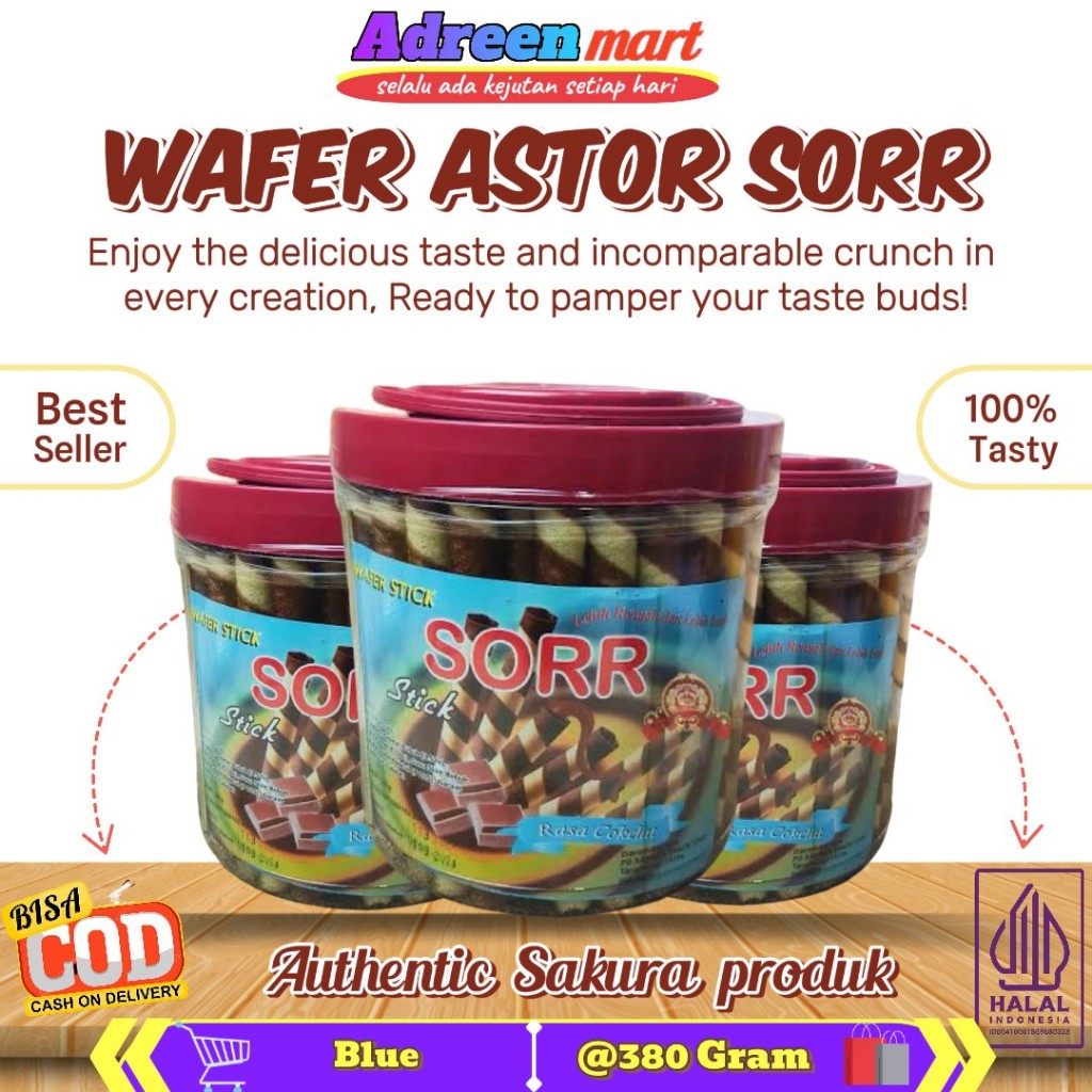 

SORR WAFER | ASTOR STICK MERAH DAN BLUE