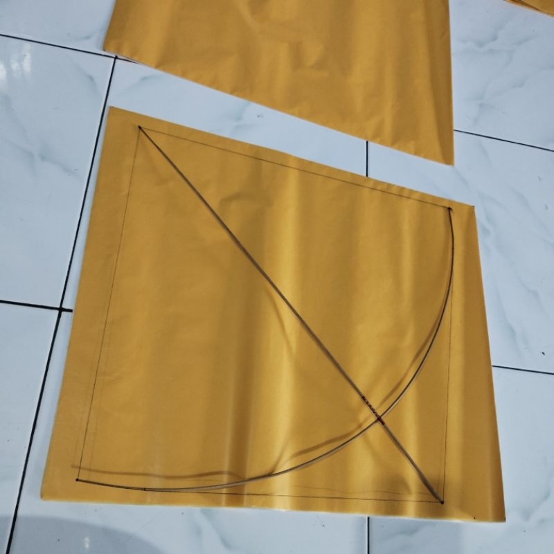 Hisperingin_ Kertas Minyak Polos Kertas Layangan Sukhoi // Isi 50 Lembar