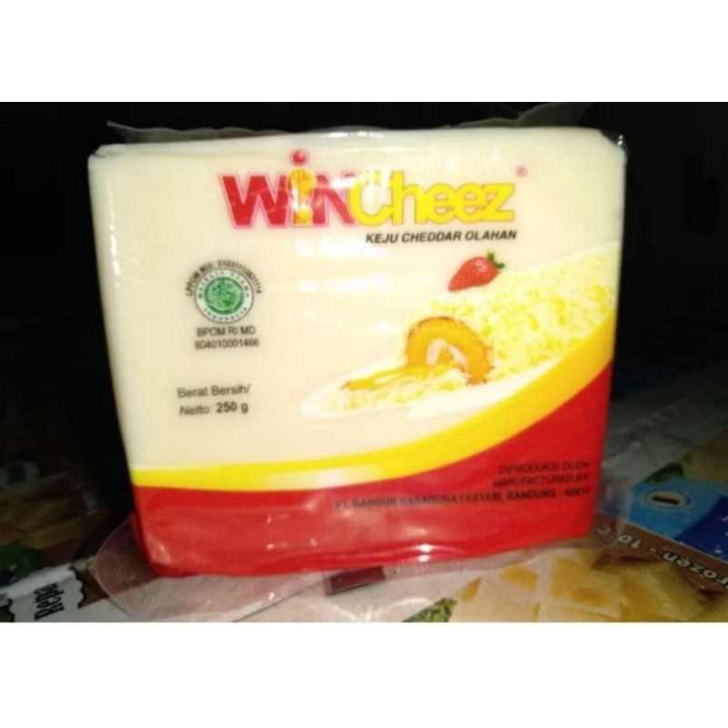 

Keju Cheddar wincheez 250 gr