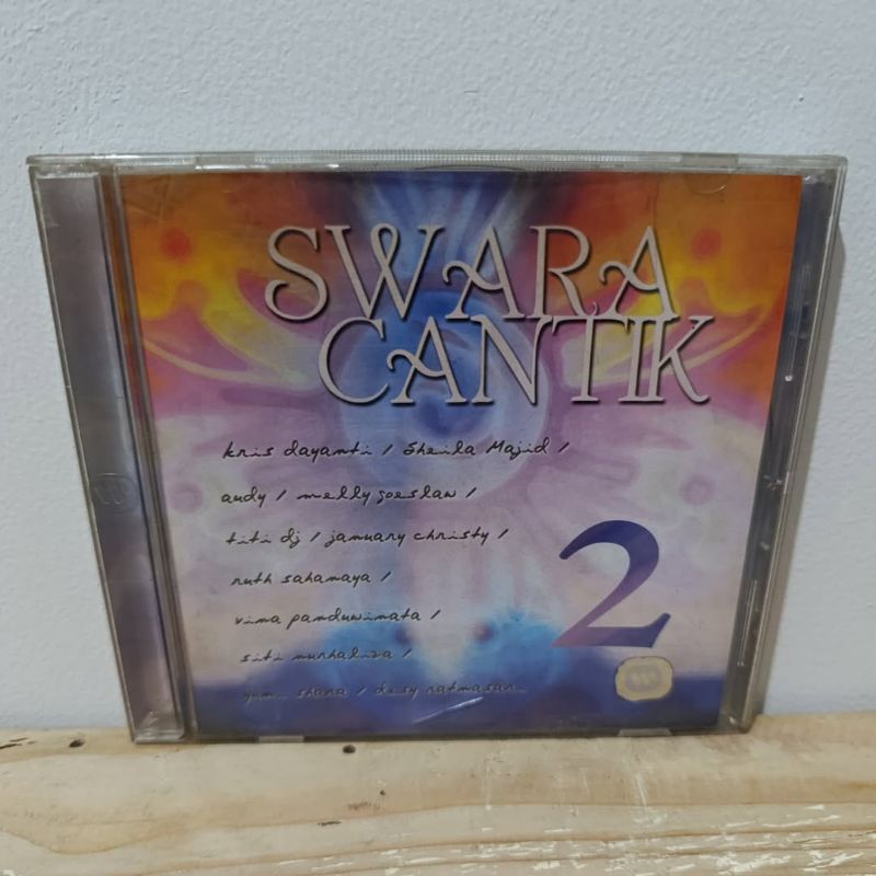CD Kompilasi SWARA CANTIK 2 (VINA PANDUWINATA, KRISDAYANTI, YUNI SHARA, AUDY, DESY RATNASARI, etc)