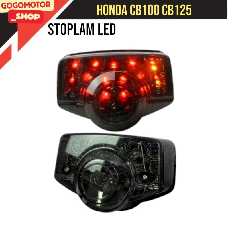 Stoplam lampu stop Honda cb100 cb125 led plus lampu sein sen lampu belakang Honda cb100 cb125