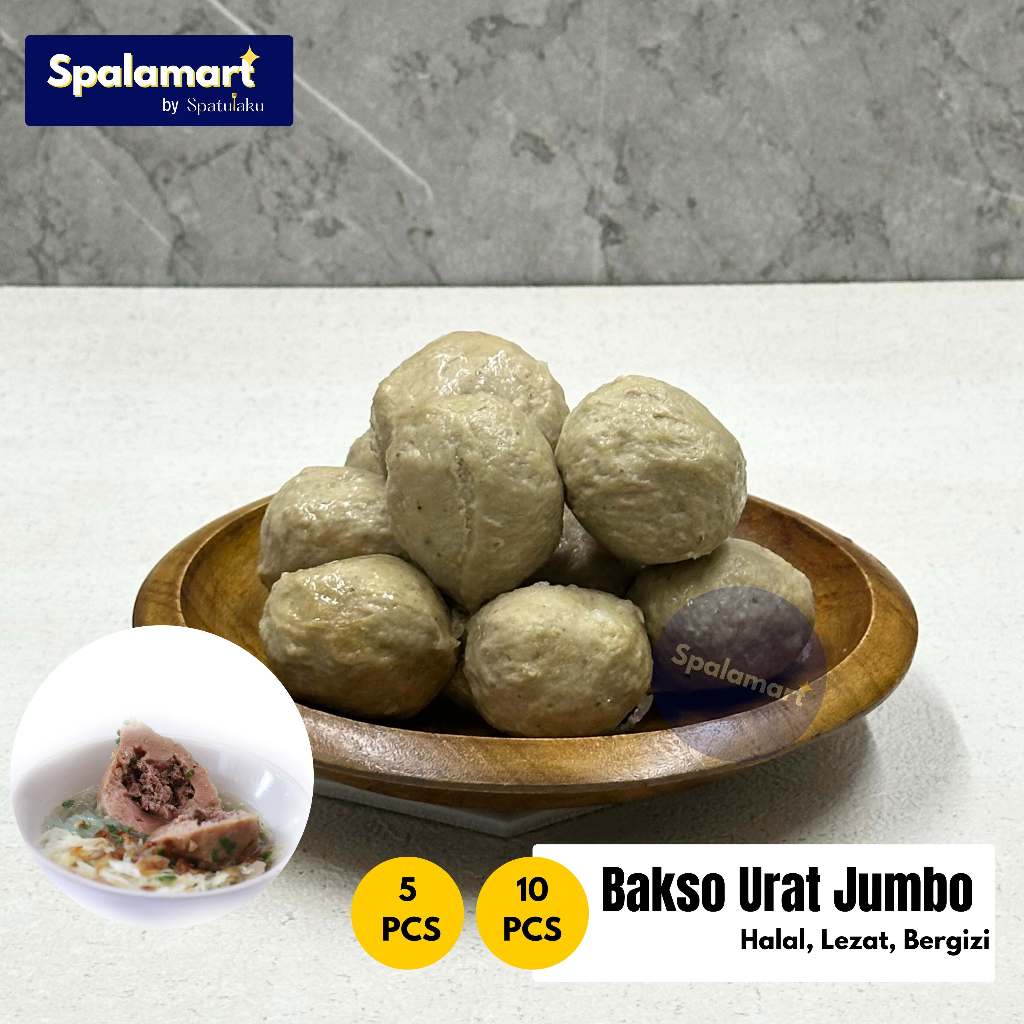 

Bakso Urat Jumbo - Bakso isi urat dan daging cincang
