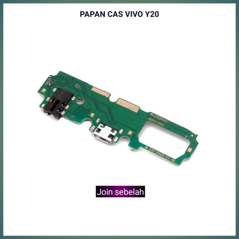 PAPAN CAS VIVO Y20 ORI PCB KONEKTOR CHARGER VIVO Y20 ORIGINAL