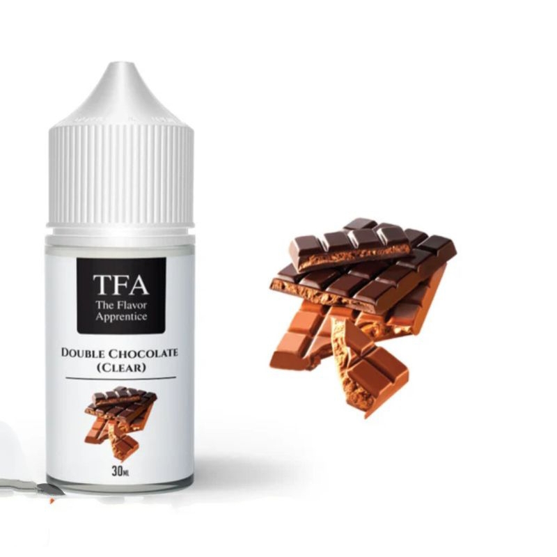 

TFA Double chocolate clear 30ml essence flavours murni