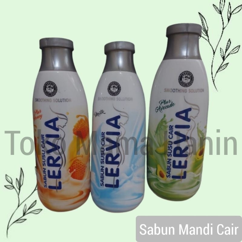 Lervia Sabun Mandi Cair 250ml Kemasan Botol
