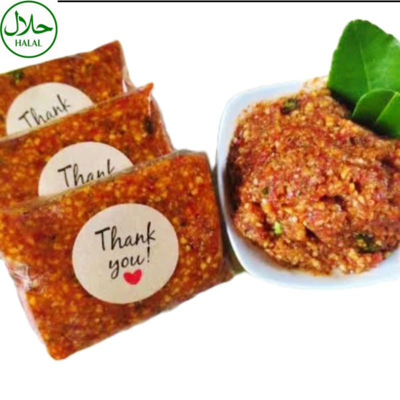 

sambel pecel kediri, 100 gram, enak gurih murah dan halal pastinya Pedas Makanan ISI 100 GRAM