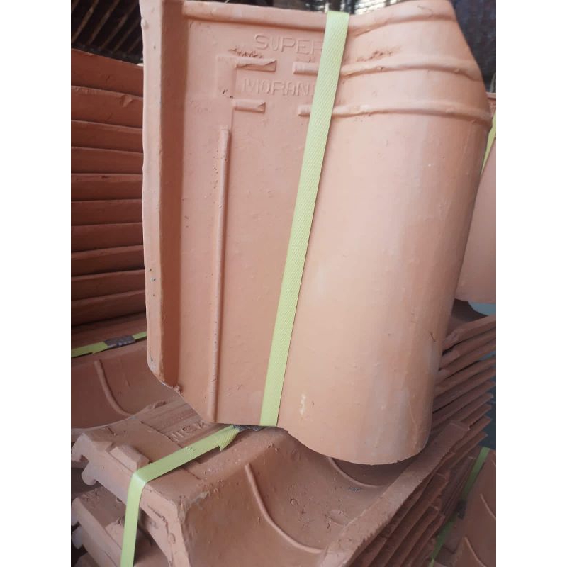 Genteng morando natural 3000pcs + wuwung 100pcs