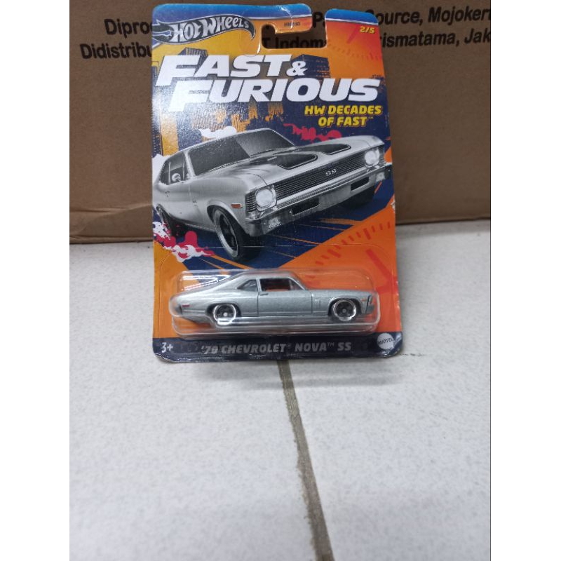 Hot wheels Fast & Furious Chevy ss dominic toretto