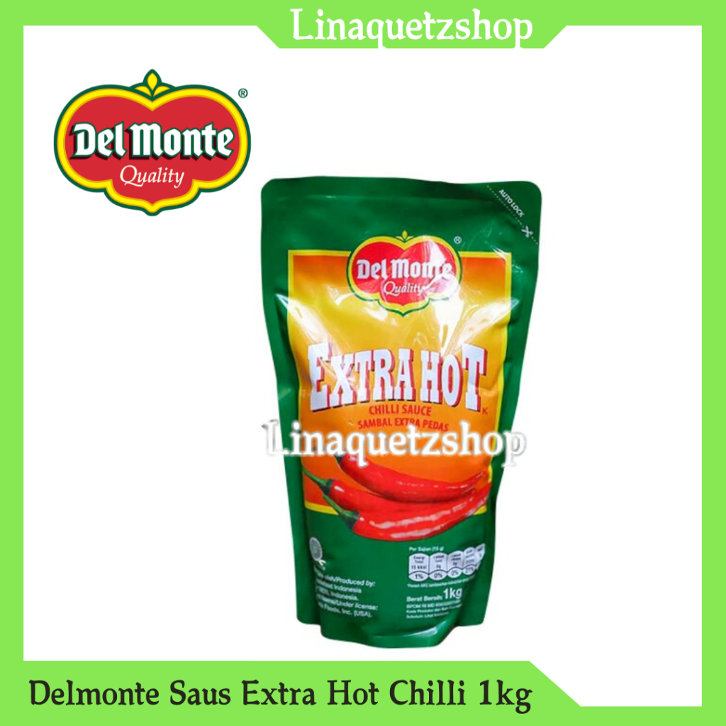 

DELMONTE Saus Sambal Extra Hot/Hot Chilli Sauce 1kg