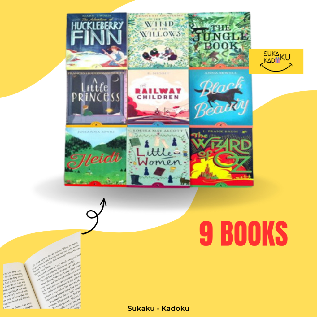 The Puffin Classic Story Collection Book Set Buku Cerita Anak Import