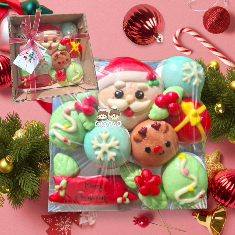 

GG pao Bakpao Karakter Natal premium quality