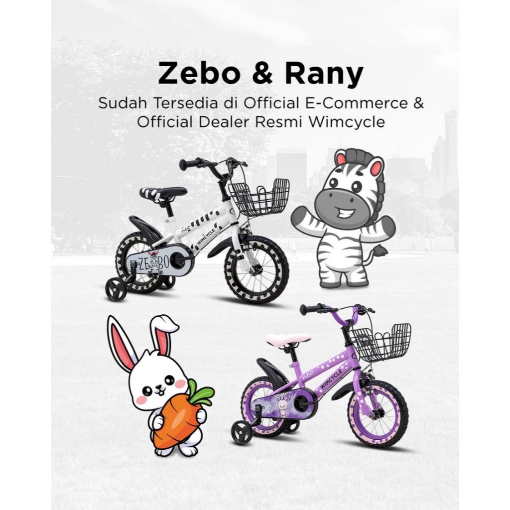 WIMCYCLE NEO SEPEDA ANAK [12 INCH]