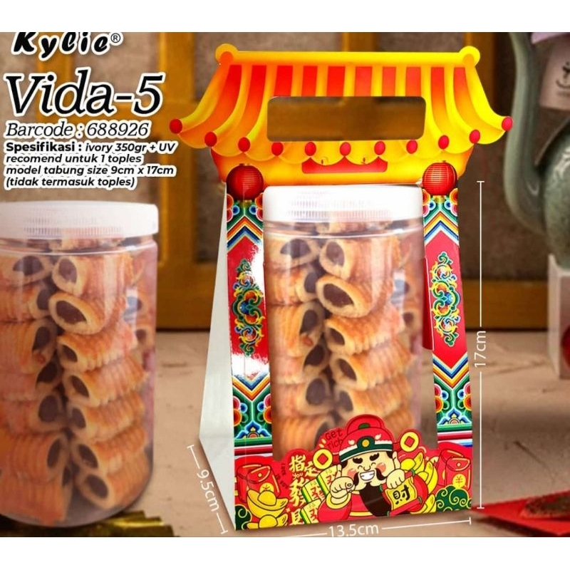 

4 PCS DUS TOPLES TABUNG HAMPERS IMLEK / CNY / CHINESE NEW YEAR