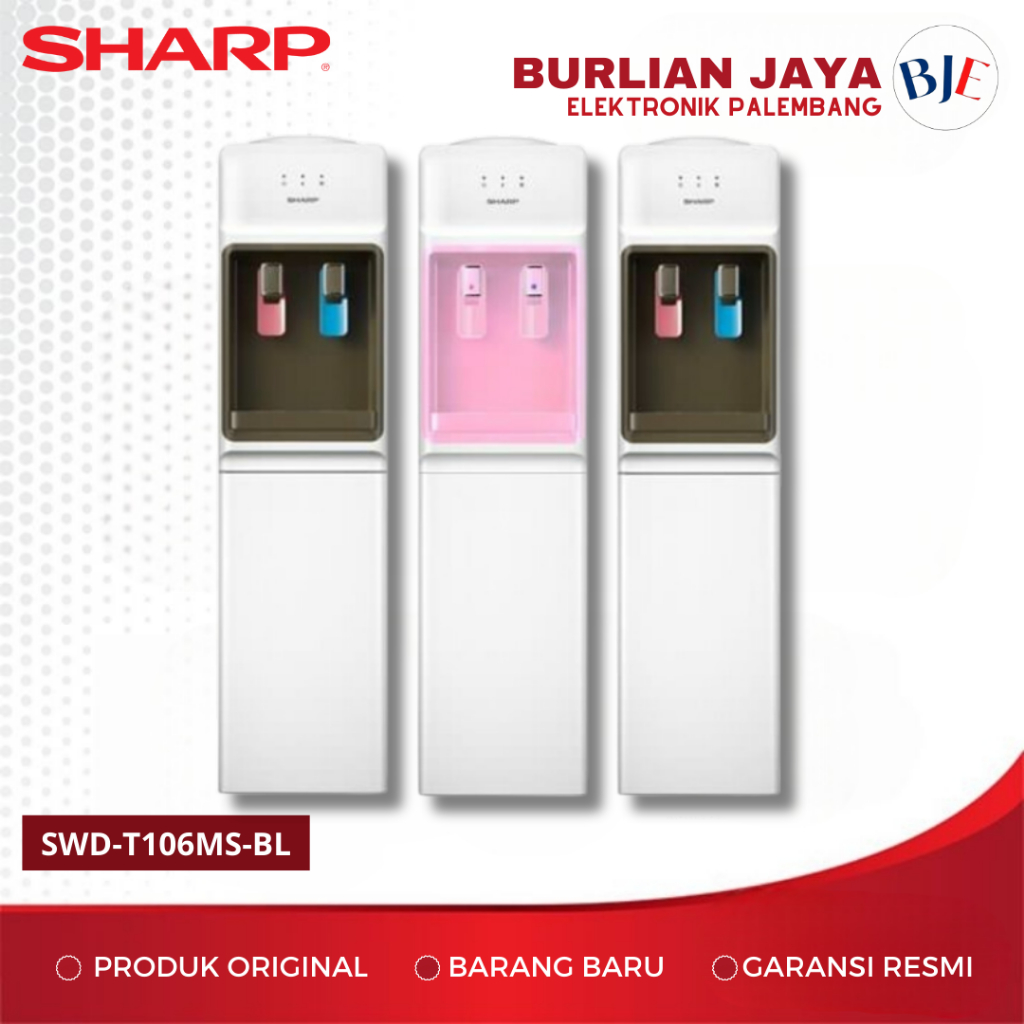 DISPENSER SHARP SWD-T106MS-BL GALON ATAS DISPENSER PALEMBANG