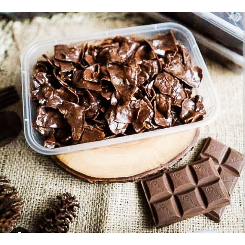 

pisang coklat lumer
