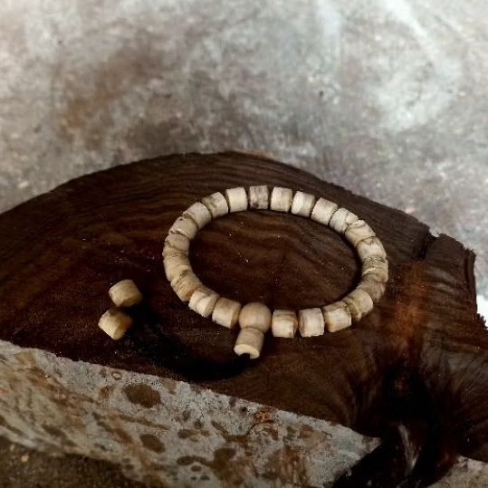 gelang kayu galih kaboa sancang asli ful model tabung