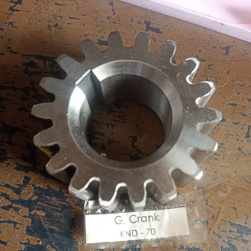 GEAR CRANKSHAFT KND70  GIGI KRUK AS KND70 MESIN KUBOTA PENGGERAK GENERATOR