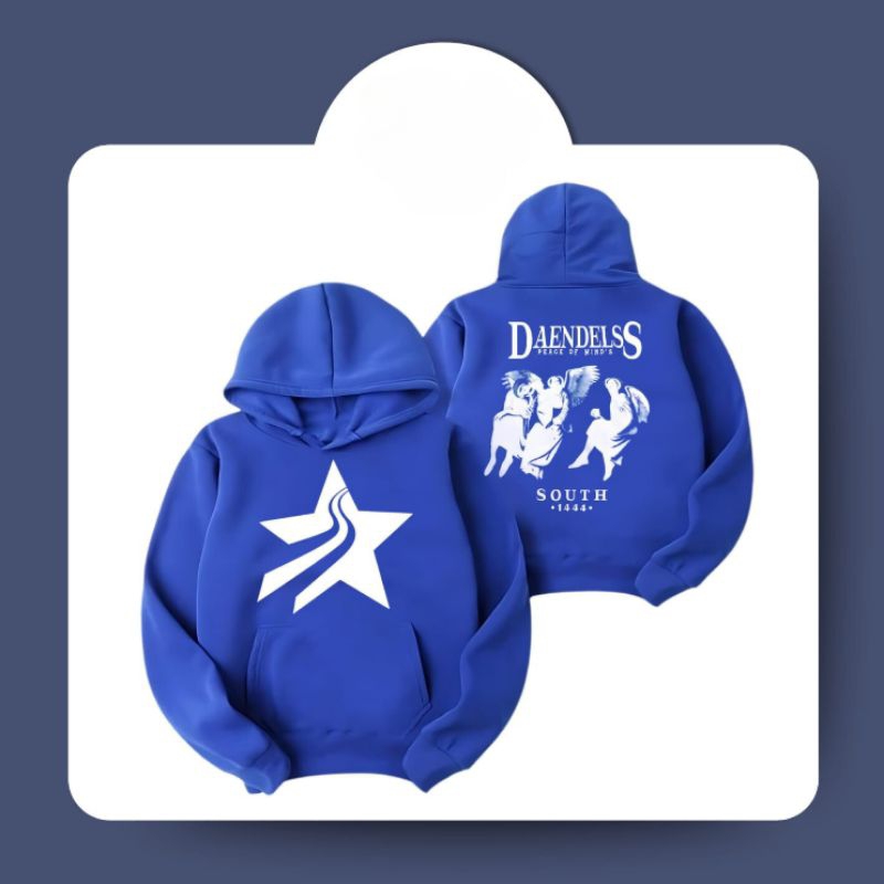 Promo Hoodie Daendels Api Model Peri Cotton Fleece Premium/Viral