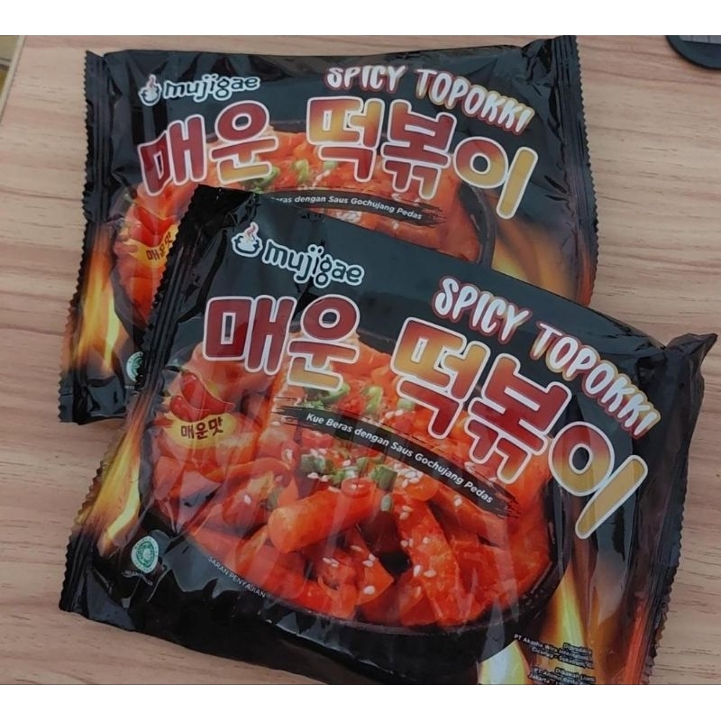 

Spicy Topokki Mujigae 195gr