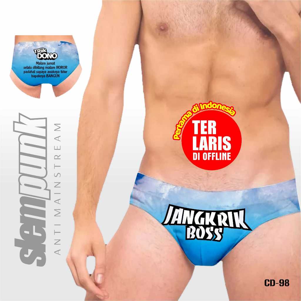 Celana Dalam Lucu Celana Dalam Pria Slempak Anti Mainstream CD(10)