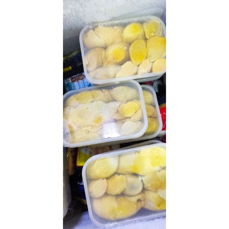 

Durian nias 1 kg frozen Manis Legit