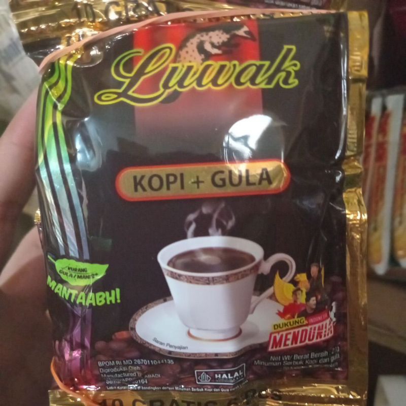 

LUWAK KOPI HITAM 1 DUS ISI 10 RENTENG _ Luwak Kopi Gula