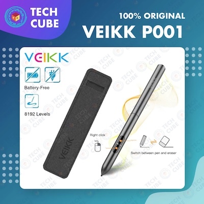 VEIKK P001 Digital Drawing Pen Stylus Replacement Pengganti for VEIKK S640 A30